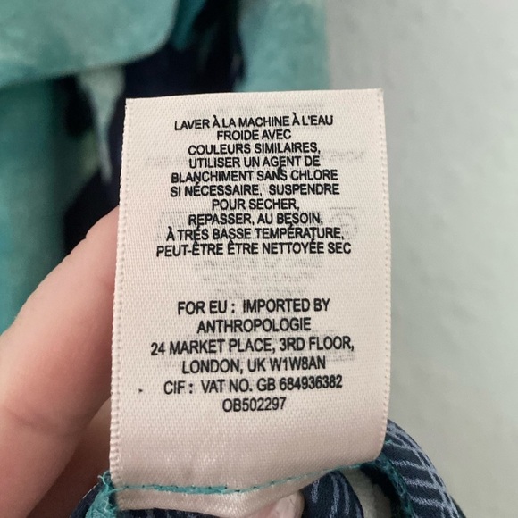 Anthropologie Maeve Islander Ruffle Off the Shoulder Top Small - Picture 6 of 7